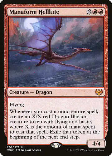 Manaform Hellkite - vow Spoiler