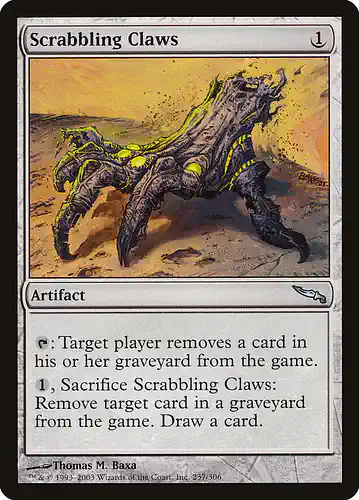 Scrabbling Claws - mrd Spoiler