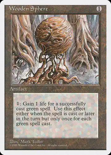 Wooden Sphere - 4ed Spoiler