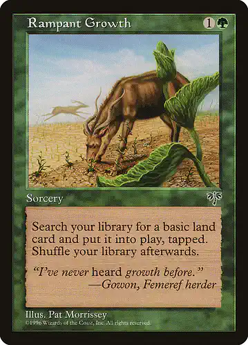 Rampant Growth - mir Spoiler