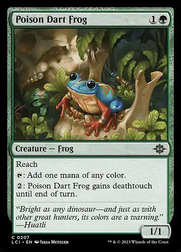 Poison Dart Frog - lci Spoiler