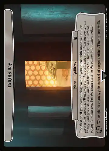 TARDIS Bay - who Spoiler