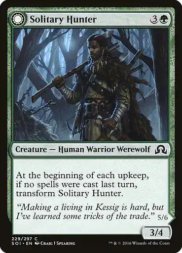Solitary Hunter - soi Spoiler
