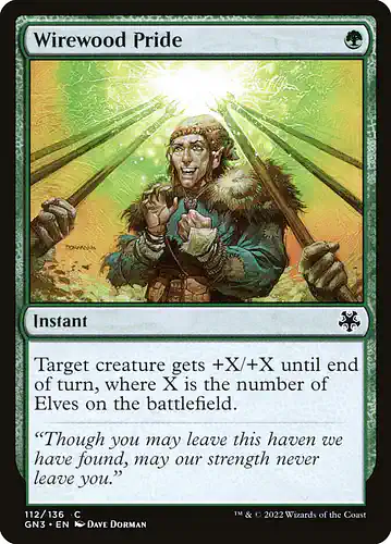 Wirewood Pride - gn3 Spoiler