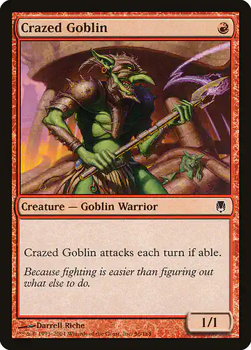 Crazed Goblin - dst Spoiler