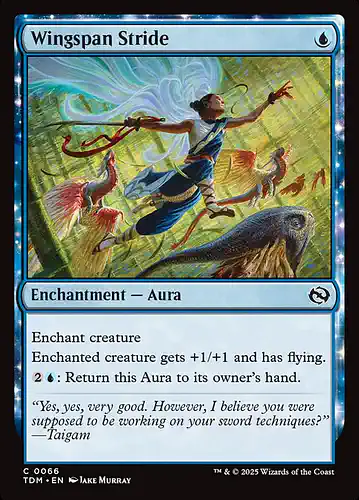 Wingspan Stride - tdm Spoiler