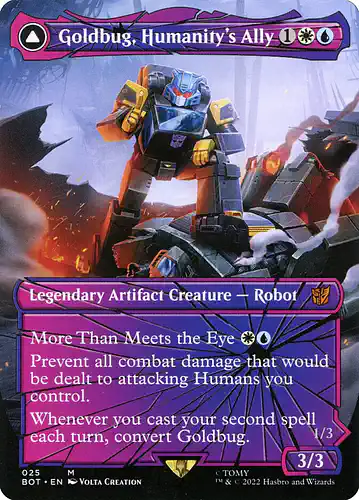 Goldbug, Humanity's Ally - bot Spoiler