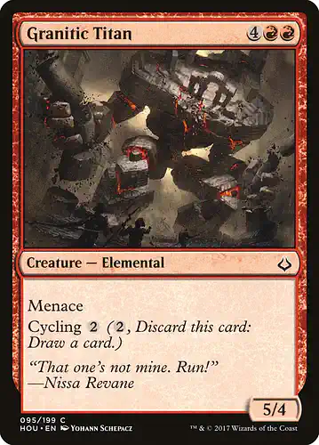 Granitic Titan - hou Spoiler