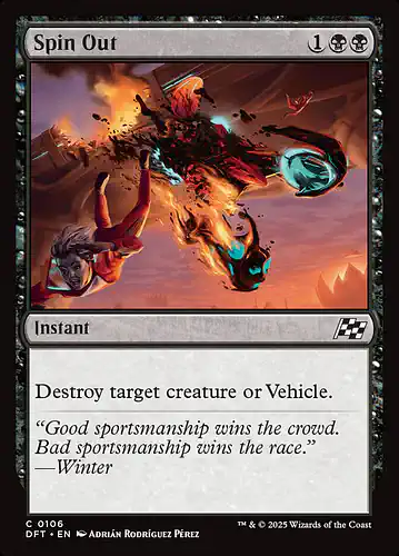 Spin Out - dft Spoiler