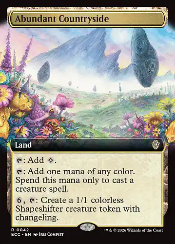 Abundant Countryside - ecc Spoiler