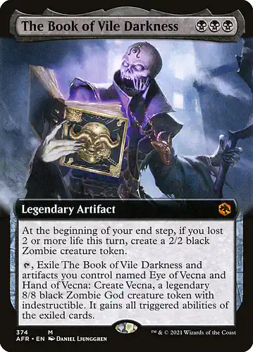 The Book of Vile Darkness - afr Spoiler