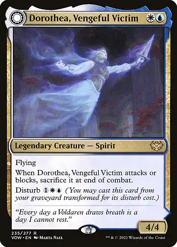 Dorothea, Vengeful Victim - vow Spoiler