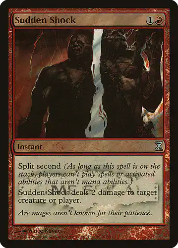 Sudden Shock - tsp Spoiler