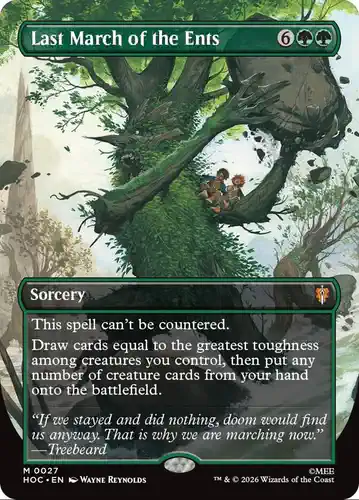 Last March of the Ents - hoc Spoiler