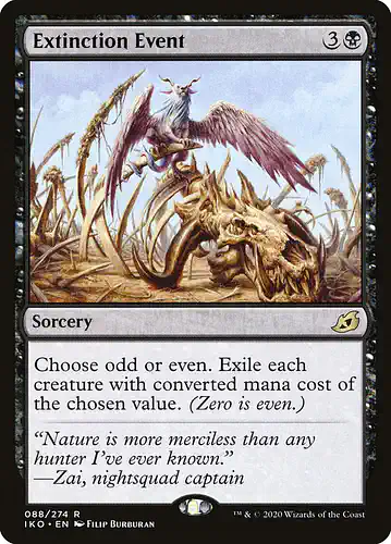 Extinction Event - iko Spoiler