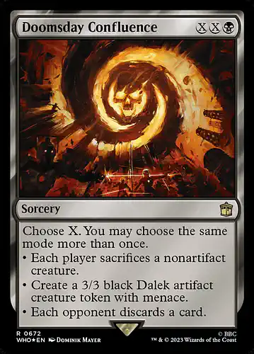 Doomsday Confluence - who Spoiler