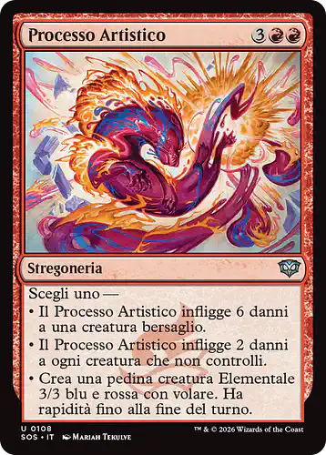 Artistic Process - sos Spoiler