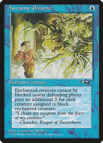 Awesome Presence - all Spoiler