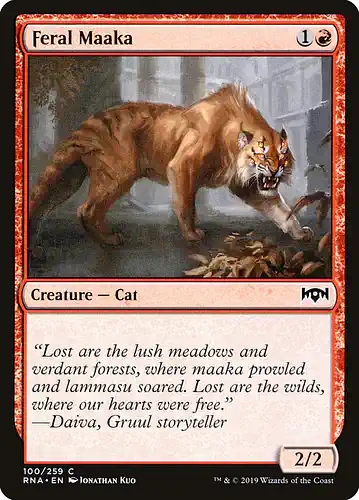 Feral Maaka - rna Spoiler