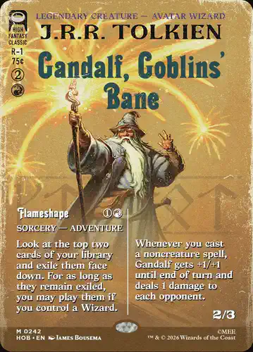 Gandalf, Goblins' Bane - hob Spoiler