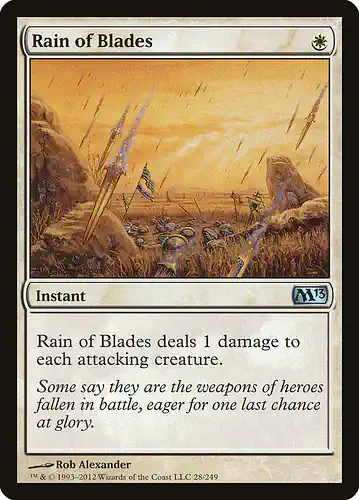 Rain of Blades - m13 Spoiler