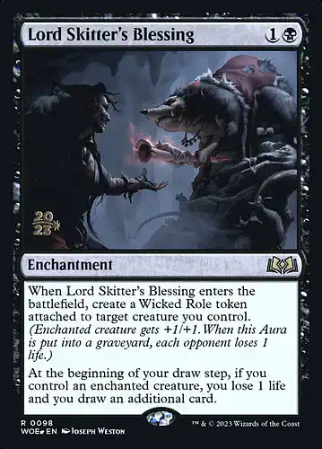Lord Skitter's Blessing - woe Spoiler