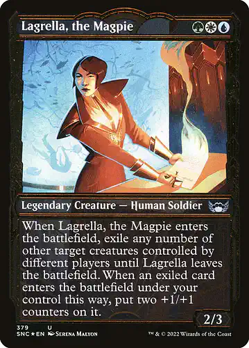 Lagrella, the Magpie - snc Spoiler