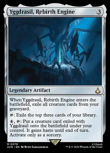 Yggdrasil, Rebirth Engine - acr Spoiler