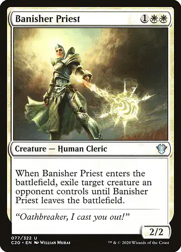 Banisher Priest - c20 Spoiler