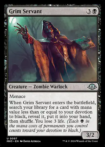 Grim Servant - mh3 Spoiler