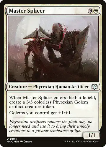 Master Splicer - moc Spoiler