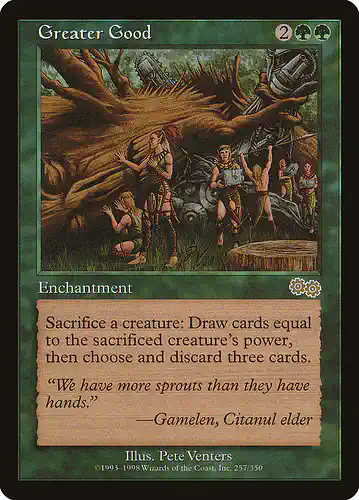 Greater Good - usg Spoiler