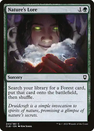 Nature's Lore - clb Spoiler