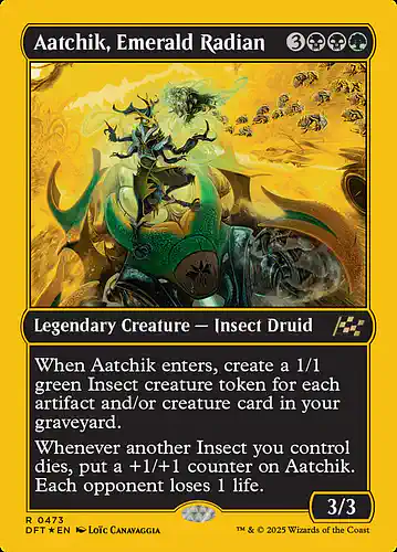 Aatchik, Emerald Radian - dft Spoiler