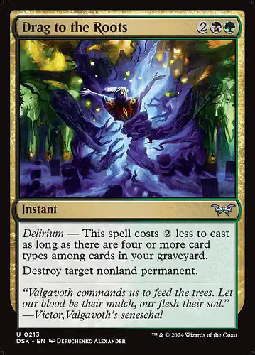 Drag to the Roots - dsk Spoiler