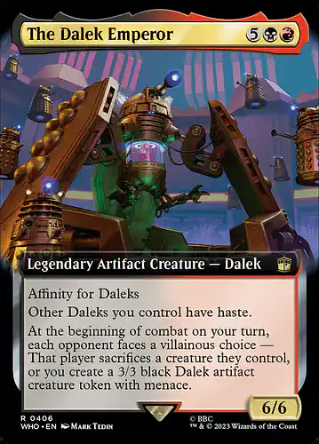 The Dalek Emperor - who Spoiler