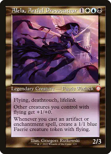 Alela, Artful Provocateur - brc Spoiler