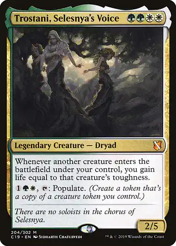 Trostani, Selesnya's Voice - c19 Spoiler