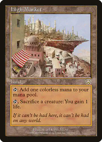 High Market - mmq Spoiler