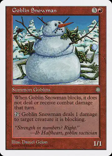 Goblin Snowman - ath Spoiler