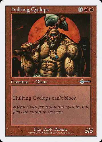 Hulking Cyclops - btd Spoiler