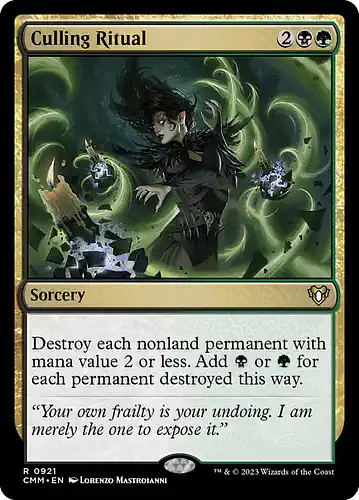 Culling Ritual - cmm Spoiler