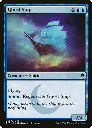 Ghost Ship - a25 Spoiler