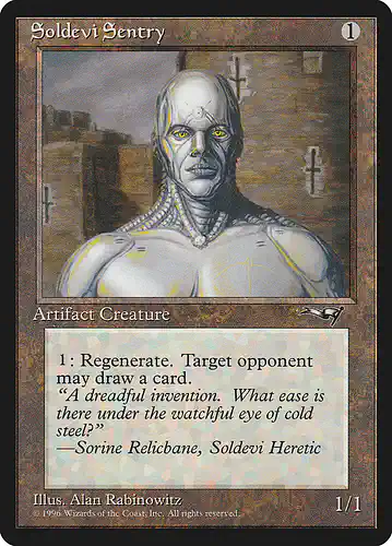 Soldevi Sentry - all Spoiler