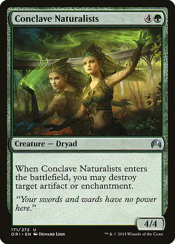 Conclave Naturalists - ori Spoiler
