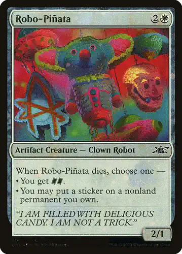 Robo-Piñata - unf Spoiler