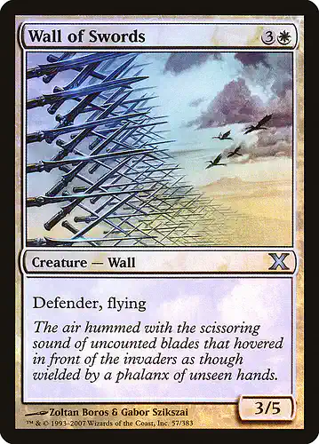 Wall of Swords - 10e Spoiler