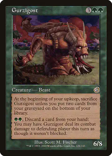 Gurzigost - tor Spoiler