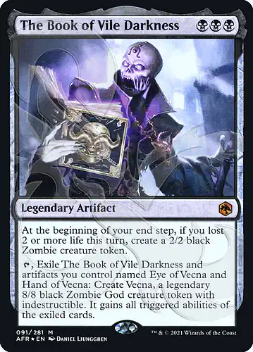The Book of Vile Darkness - afr Spoiler