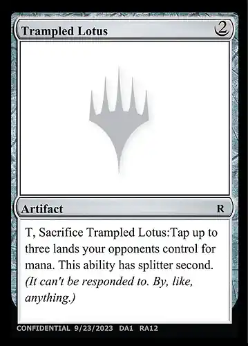 Trampled Lotus - unk Spoiler